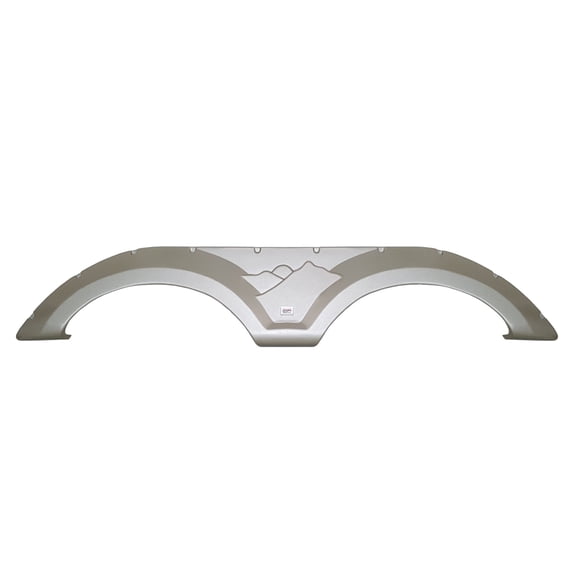 Icon 12860 Tandem Axle Fender Skirt FS2860 for Keystone - Champagne