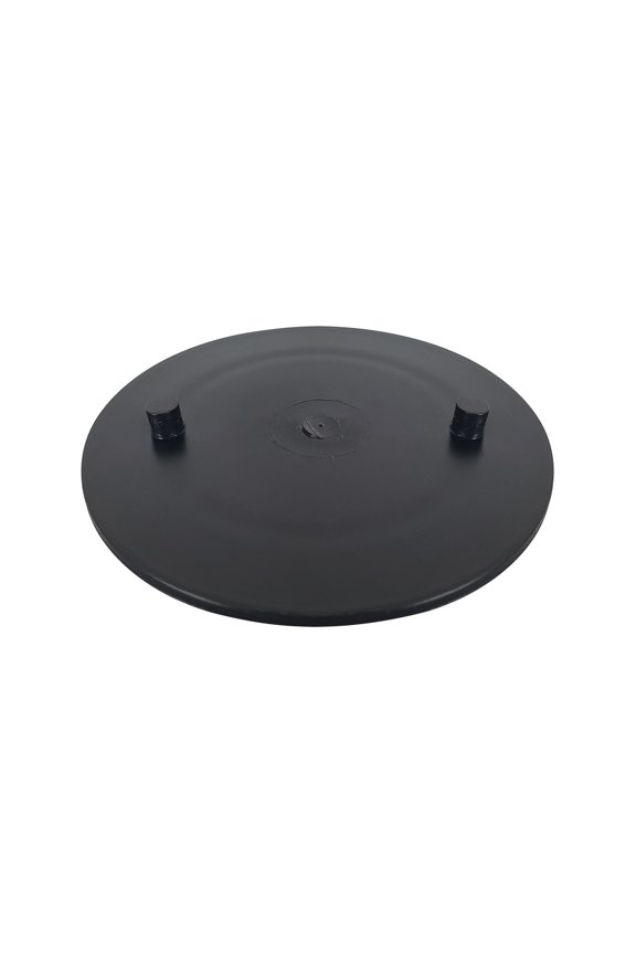 14123 Spin Fitting - Patch, 2.45" Pilot 3.4"OD, Black