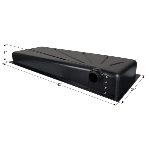 ICON 14310 Holding Tank, HT516-SD, 63x24x8, 34 Gal.