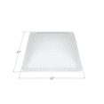 thumbnail image 1 of Icon 14367 5 in. Skylight SL1619W Rectangular High Bubble Type Dome, White, 1 of 1