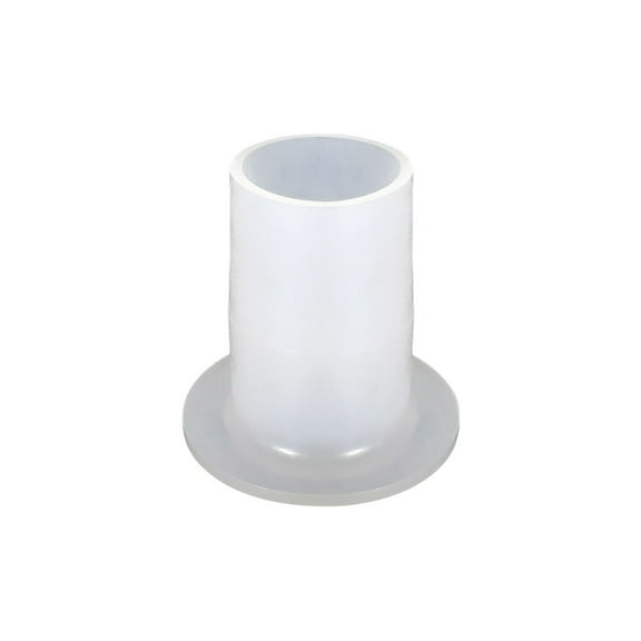 Icon 14804 Spin Fitting - Non-Threaded Inlet Boss, 1.38" OD x 1.13" ID, White