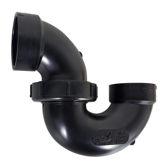 Icon 14850 ABS Fitting - P-Trap with Union, 1.5"