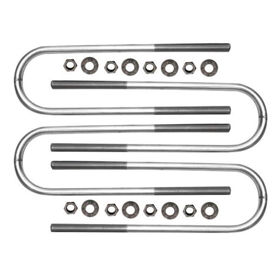 Icon  15 in. Rear U-Bolt Kit for 2011 Plus Ford F-250 & F-350