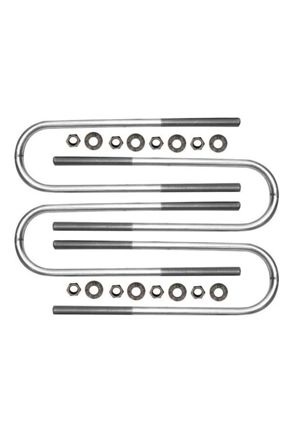 15 in. Rear U-Bolt Kit for 2011 Plus Ford F-250 & F-350