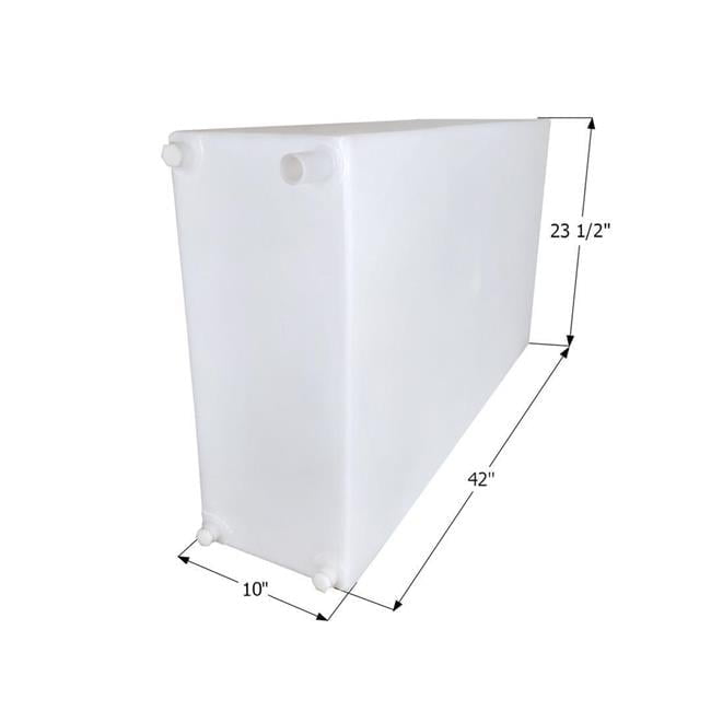 Icon 15106 42 x 23.5 in. WT3618 Fresh Water Tank, White