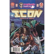 Icon #18 Newsstand VF ; DC Comic Book