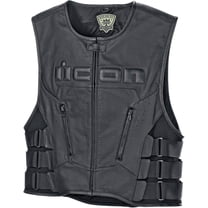 Icon 2018 Regulator D30 Motorcycle Vest - Black