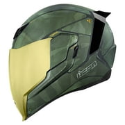 Icon Airflite Battlescar 2 Motorcycle Helmet Green LG