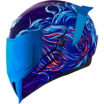 Icon Airflite Betta Motorcycle Helmet Blue LG