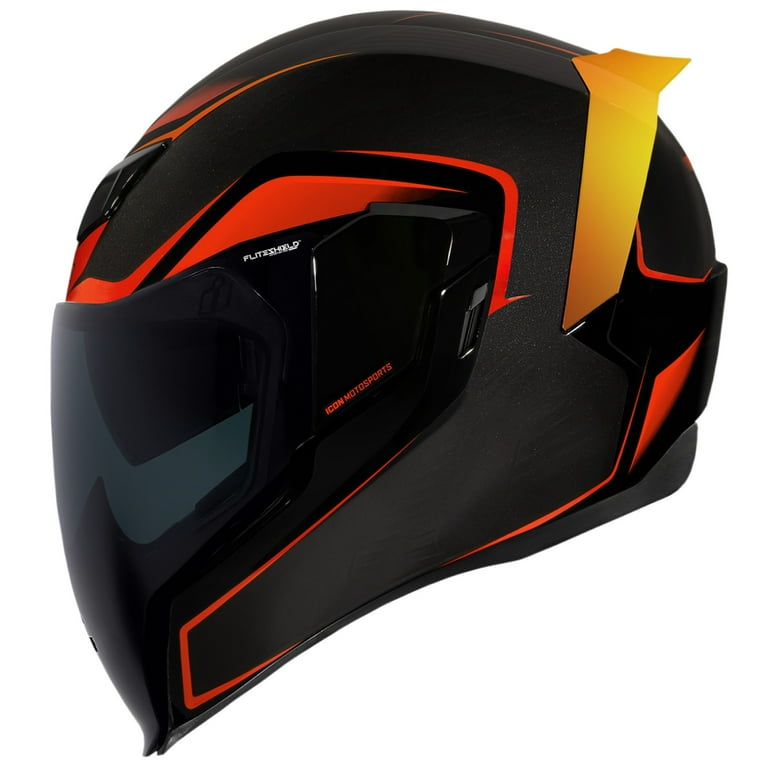 新規 ICON AIRFLITE CROSSLINKフルフェイス黒/赤 Mサイズ Icon Airflite Helmet Crosslink Red - Speed Addicts