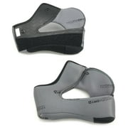 Icon Airflite Helmet Replacement Hydra-Dry Cheek Pads Gray LG