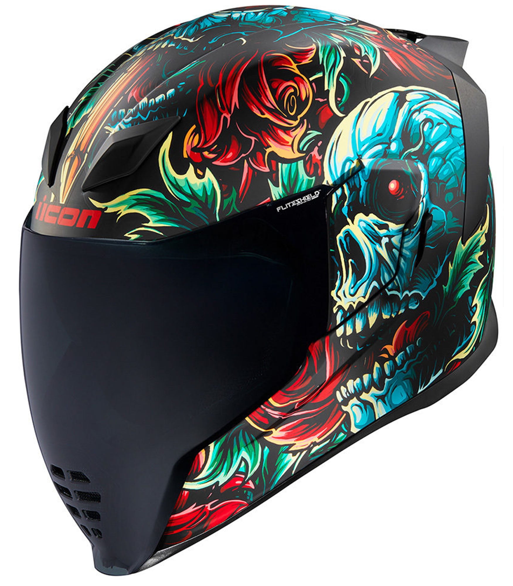 Icon Airflite Omnicrux Motorcycle Helmet Black XL Norway Ubuy