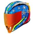 thumbnail image 1 of Icon Airflite Space Force Glory Motorcycle Helmet Blue/Multicolor LG, 1 of 3