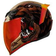 Icon Airflite Ursa Major Motorcycle Helmet Red/Gold MD
