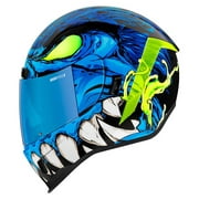 Icon Airform Manik'R Motorcycle Helmet Blue LG