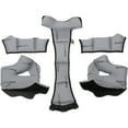 thumbnail image 1 of Icon Airframe Pro Cheek Pad & Inner Liner Kit Gray Large Loose, 1 of 2
