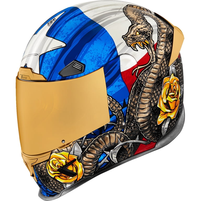 Motorcycle Helmets Speed And Strength Women's Helmet Icon Airframe Pro  Tejas Libre Motorcycle Helmet Glory XXL