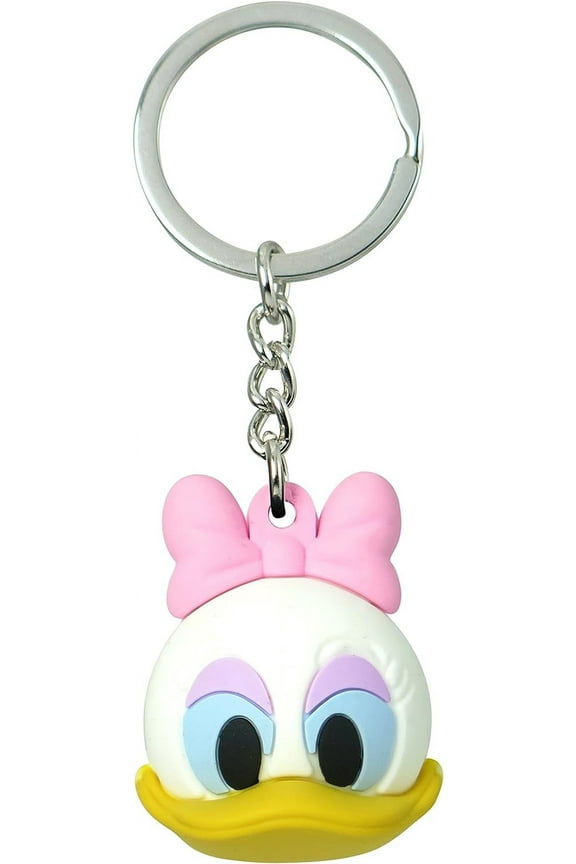 Monogram Disney Mickey and Friends: Daisy Duck Deluxe Icon Ball Key Chain