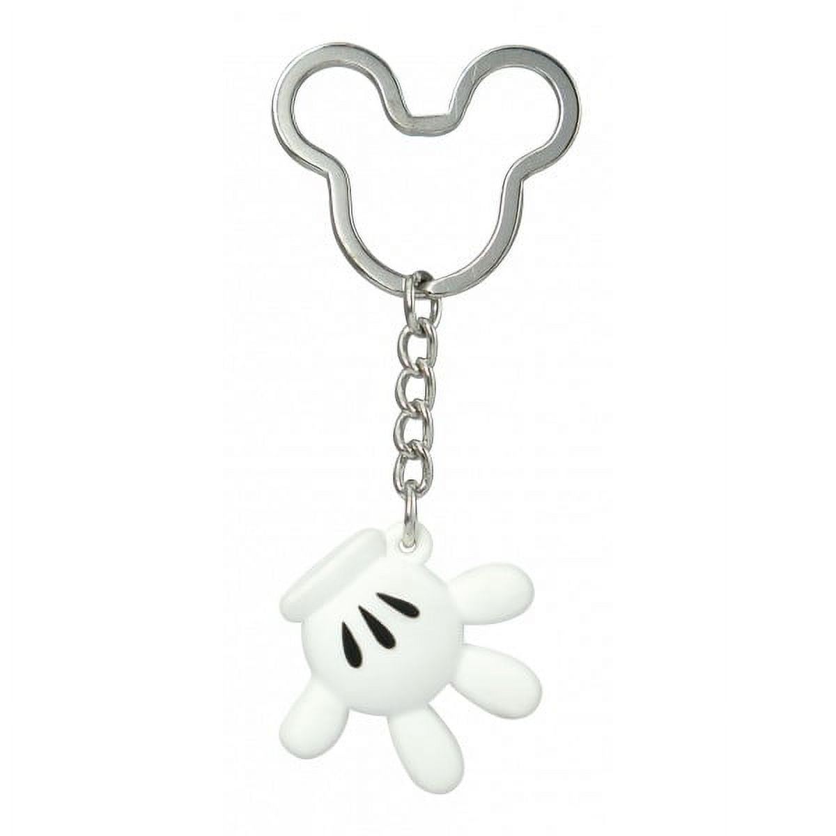 MICKEY MOUSE Icon Ball Key Chain - Disney - Mickey Key Ring - Mickey Hand New 85626