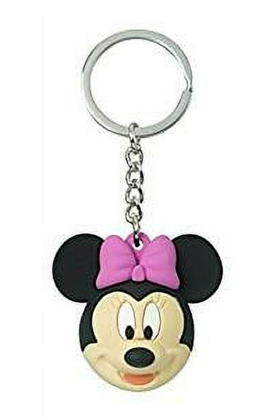 Icon Ball Key Chain - Disney - Minnie - Deluxe Key Ring New 85783