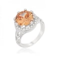 thumbnail image 1 of Icon Bijoux R08382R-C72-06 Champagne Organic Cocktail Ring, Size 6, 1 of 1