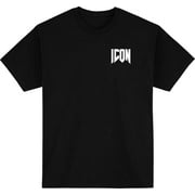 Icon Blegh Mens Short Sleeve T-Shirt Black XL