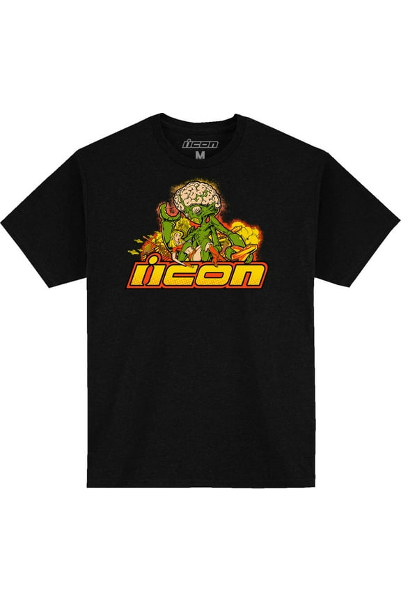 Bugoid Blitz Mens Short Sleeve T-Shirt Black XL