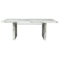 Icon Faux Marble Rectangular Dining Table by Diamond Sofa - Walmart.com