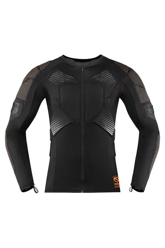 Field Armor Mens Compression Shirt Black XXL