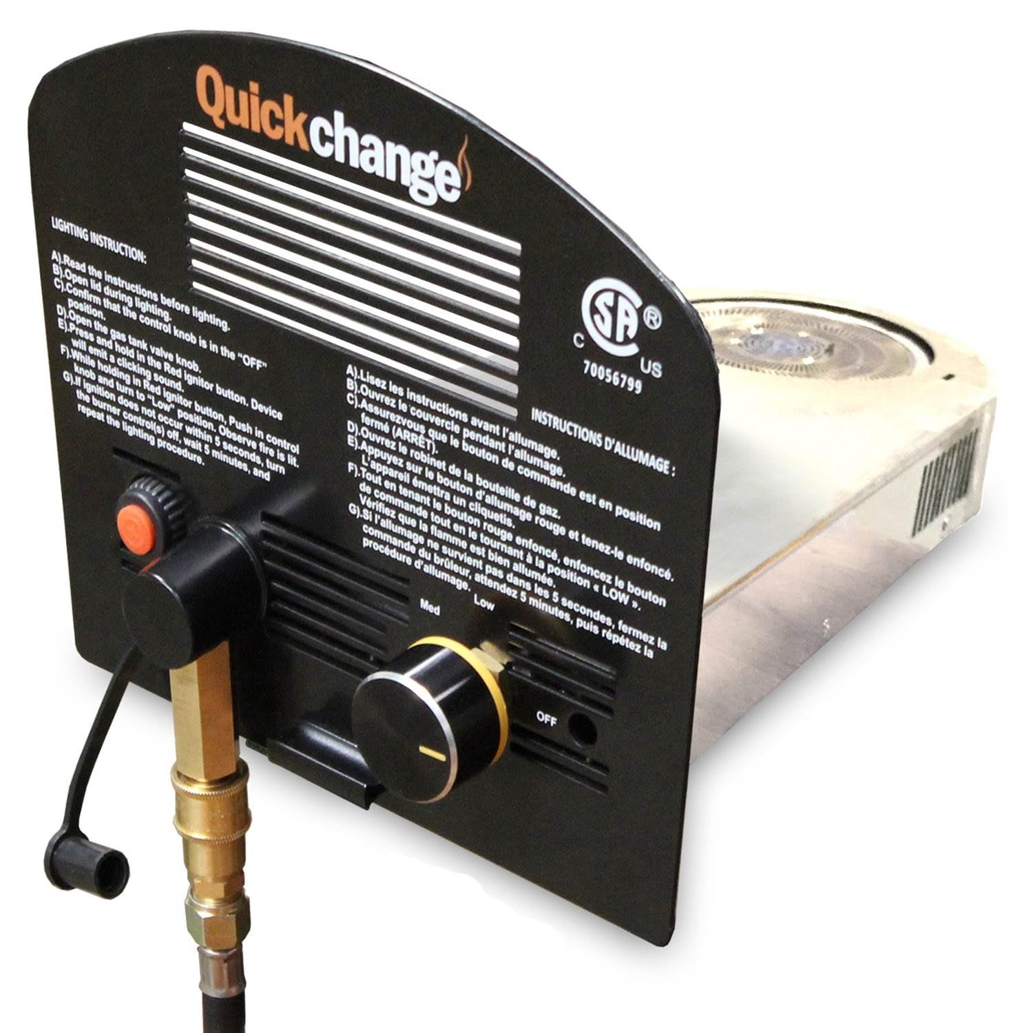 Icon Grills Quickchange Gas Insert for Natural Gas & Charcoal Grills ...