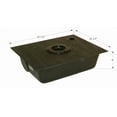 thumbnail image 1 of Icon HT630BSBD 18.5" x 22.5" x 6" Bottom Drain Holding Tank with all Fittings, 1 of 2