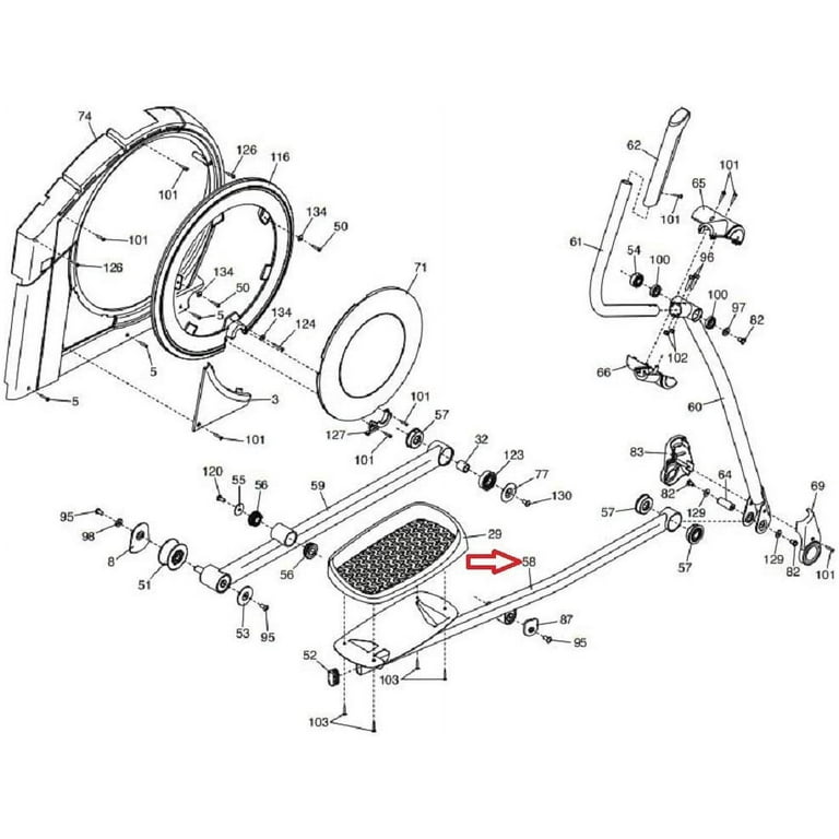 Nordictrack elliptical discount e 7.5 z