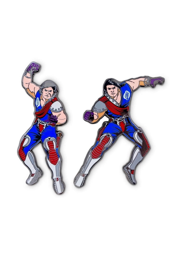 ICH-219202-C GI Joe Tomax & Xamot Enamel Pin Set | SDCC 2021 Previews Exclusive