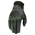 thumbnail image 1 of Icon Hooligan Battlescar Mens Textile Motorcycle Gloves Green LG, 1 of 2