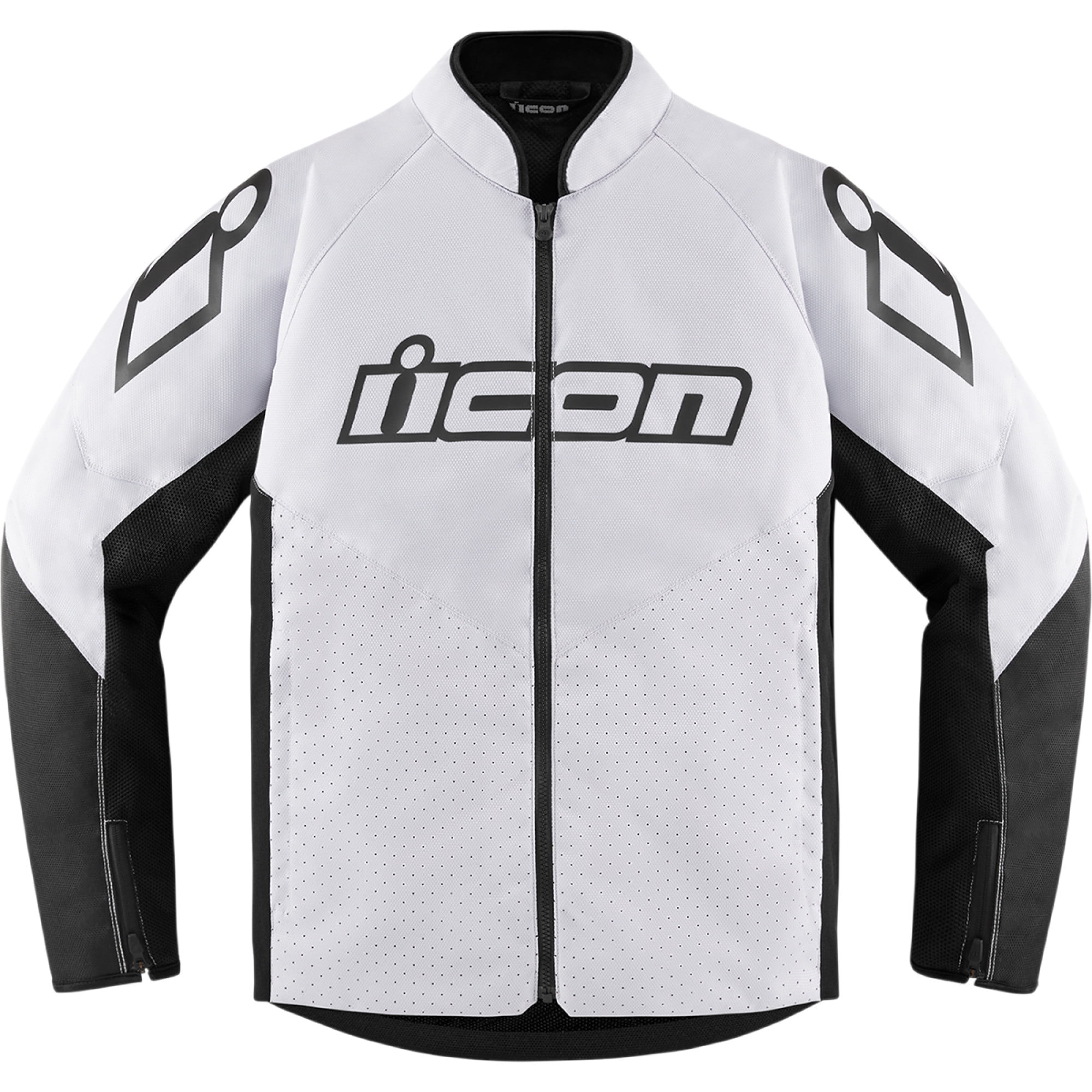 Men’s Tagline Mesh Blouson Icon Mesh AF CE Mens Textile Motorcycle Jacket Hi-Vis 3XL