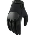 thumbnail image 1 of Icon Hooligan Insulated Mens Textile Motorcycle Gloves Black XL, 1 of 2