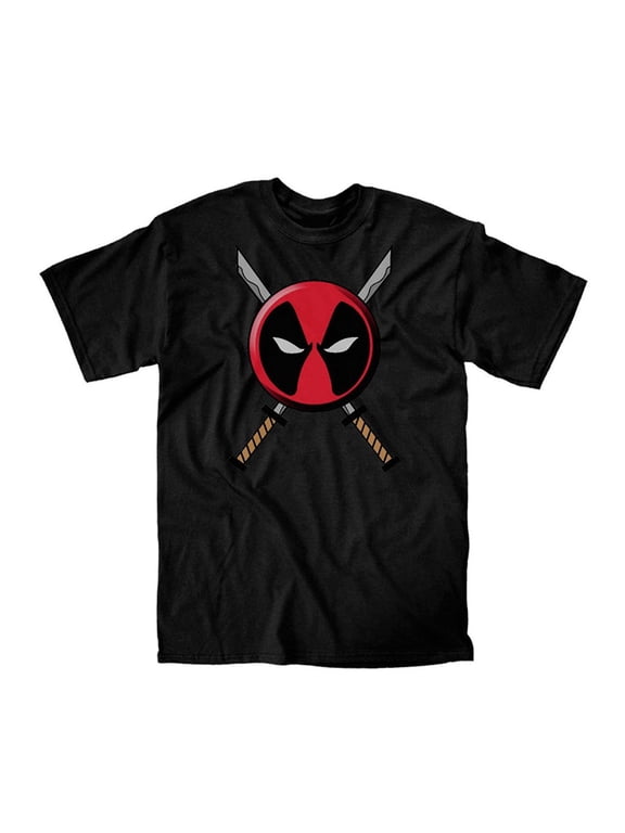 Icon Logo and Swords Black T-shirt