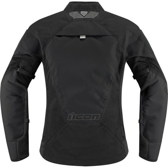 Icon Mesh AF CE Womens Textile Motorcycle Jacket Stealth LG