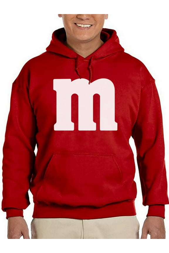 Icon Of The Letter M Men Hoodie, Male Medium