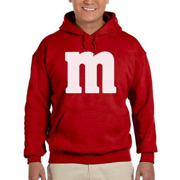 Icon Of The Letter M Men Hoodie, Male XX-Large