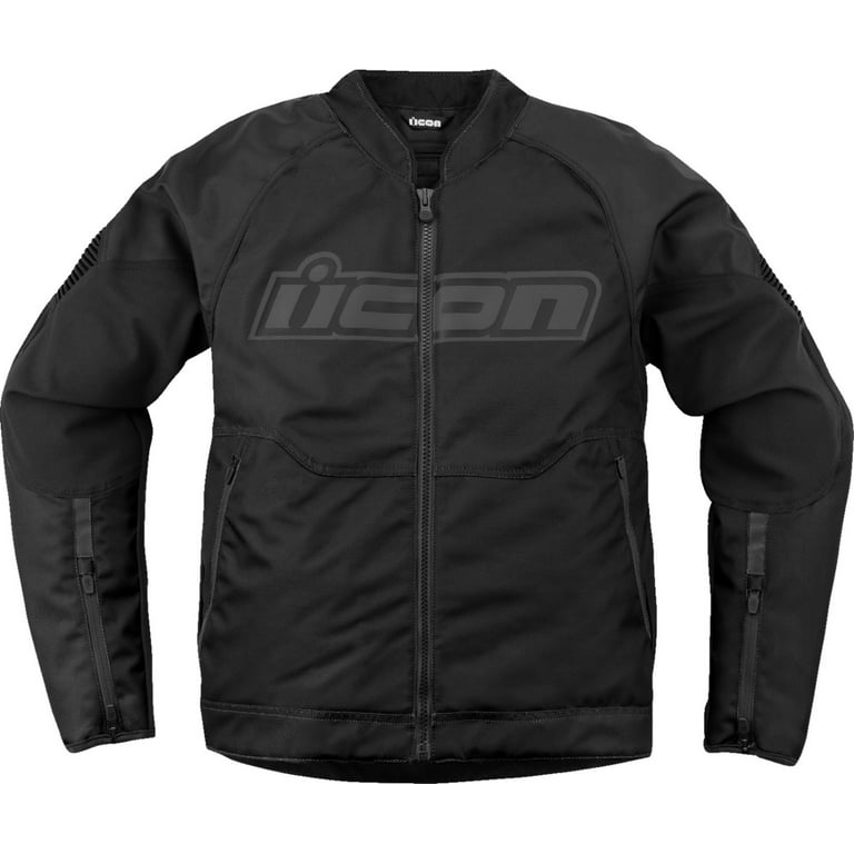 Icon Overlord 3 CE Mens Textile Motorcycle Jacket Black 3XL Icon Overlord 3 CE Mens Textile Motorcycle Jacket Black 3XL