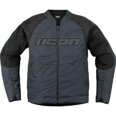 Icon Overlord 3 CE Mens Textile Motorcycle Jacket Slate XXL