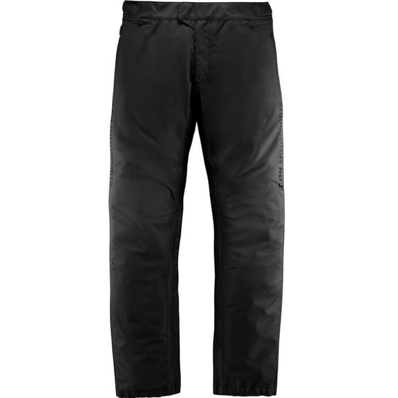 Icon PDX3 CE Mens Textile Motorcycle Overpants Black LG