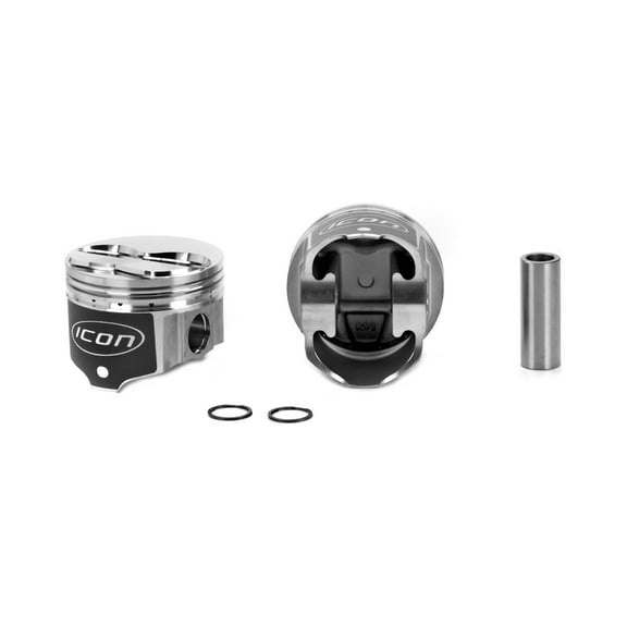 Icon Pistons ICNIC687.040 4.290 in. Bore Plus 4.5cc BBM Dome Piston Set