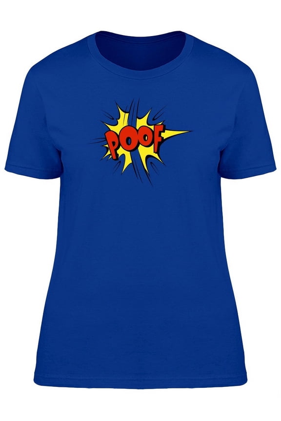 Icon Poof Speech Bubble T-Shirt Women -Image by Shutterstock, Female Large