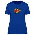thumbnail image 1 of Icon Poof Speech Bubble T-Shirt Women -Image by Shutterstock, Female Medium, 1 of 2