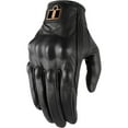 thumbnail image 1 of Icon Pursuit Classic Womens Motorcycle Gloves Black LG, 1 of 2