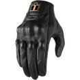 thumbnail image 1 of Icon Womens Pursuit Classic Perforated Gloves - Black, 1 of 2