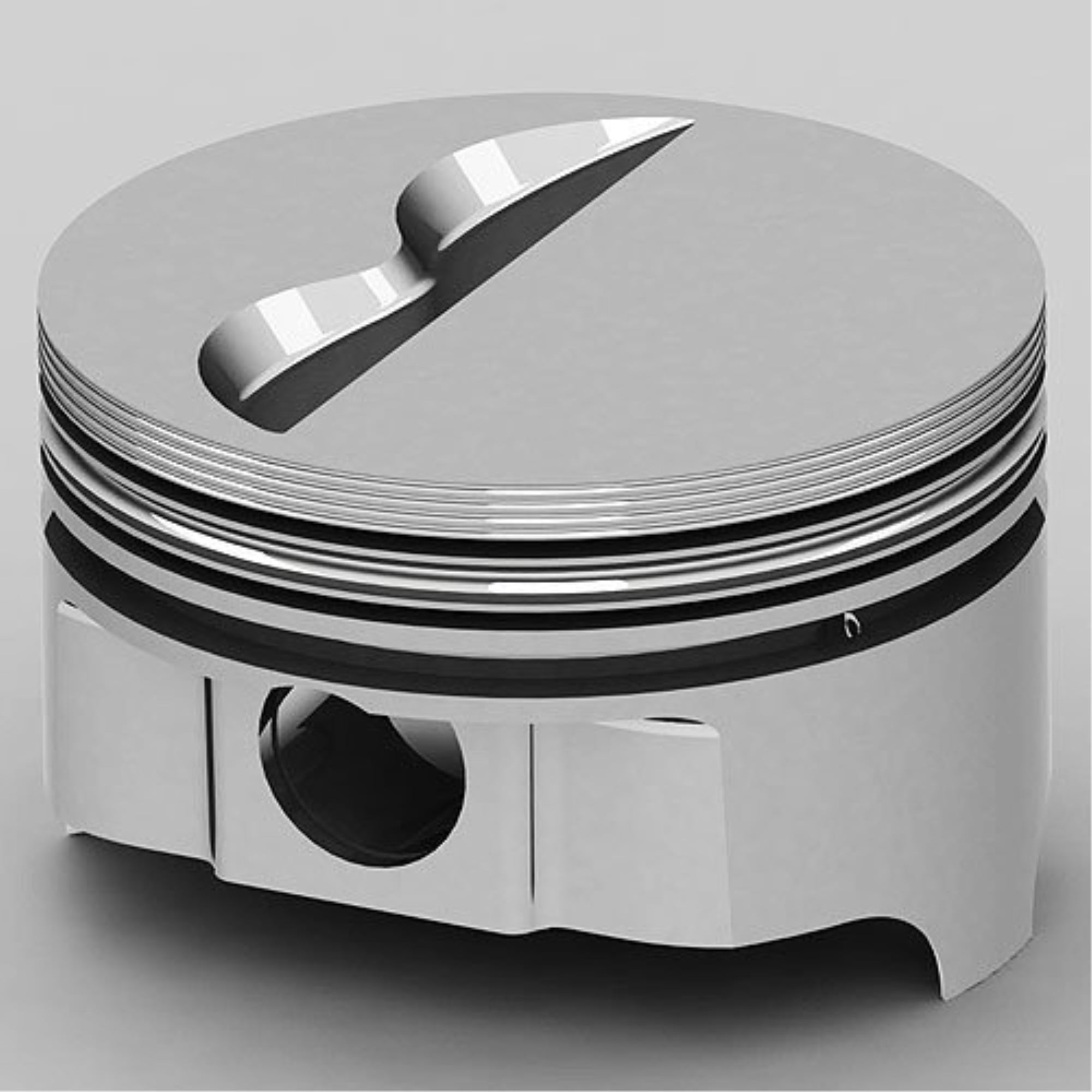 CHEVROLET 383 ROD 5.700 FLAT TOP +3.7CC 2V ICON FHR PISTON SET ...