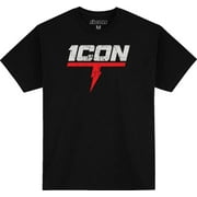 Icon Spark Mens Short Sleeve T-Shirt Black XXL